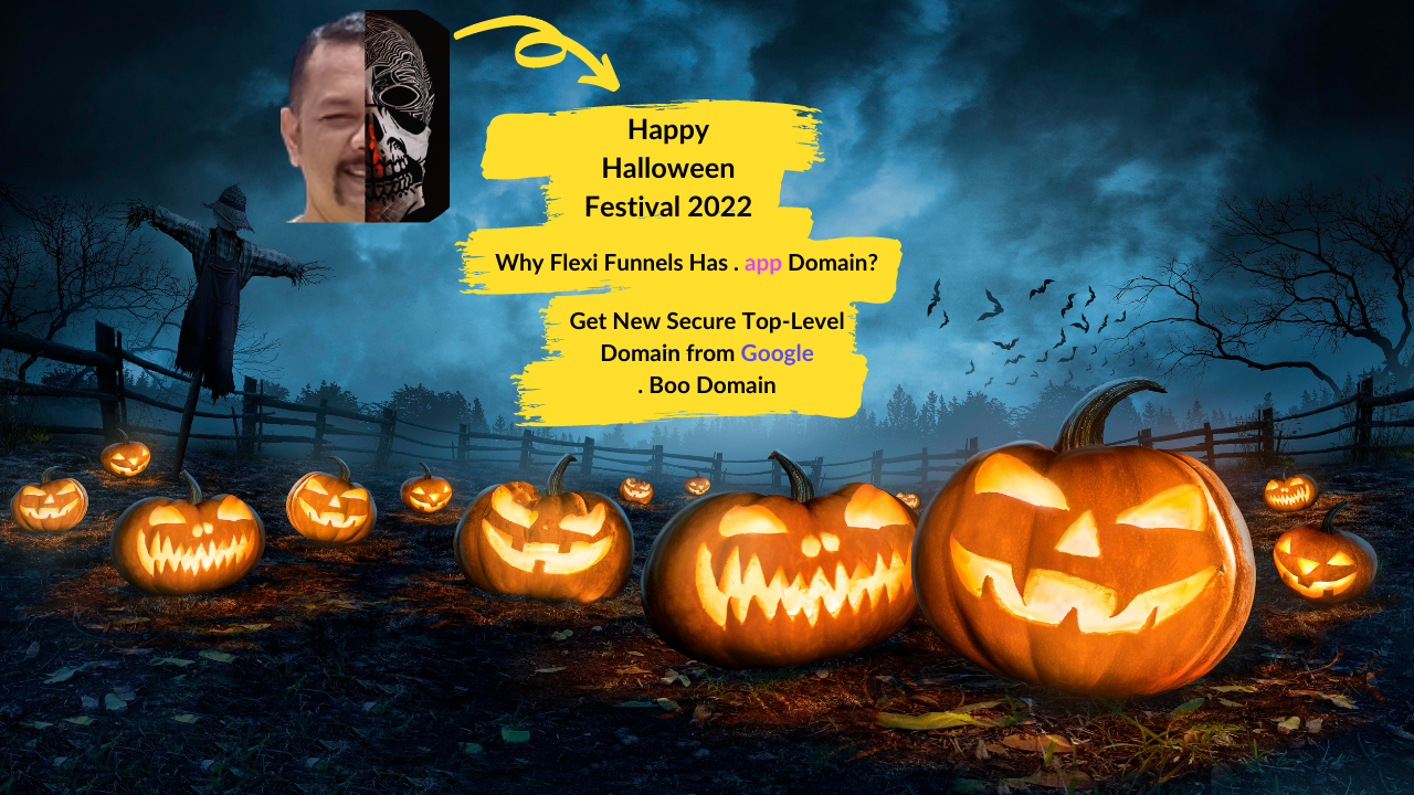 Why Flexi Funnels have an app domain? | Boo Domain 👻 | New Secure Top-Level Domain from Google